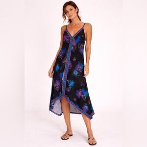 Coco Reef Tropical Print Swim Cover-Up Dress – Size M